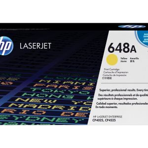 HP 648A - yellow - original - LaserJet - toner cartridge (CE262A)