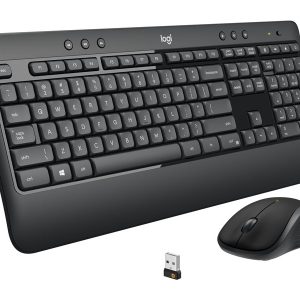Logitech MK540 Advanced - keyboard and mouse set - QWERTY - English - carbon Input Device