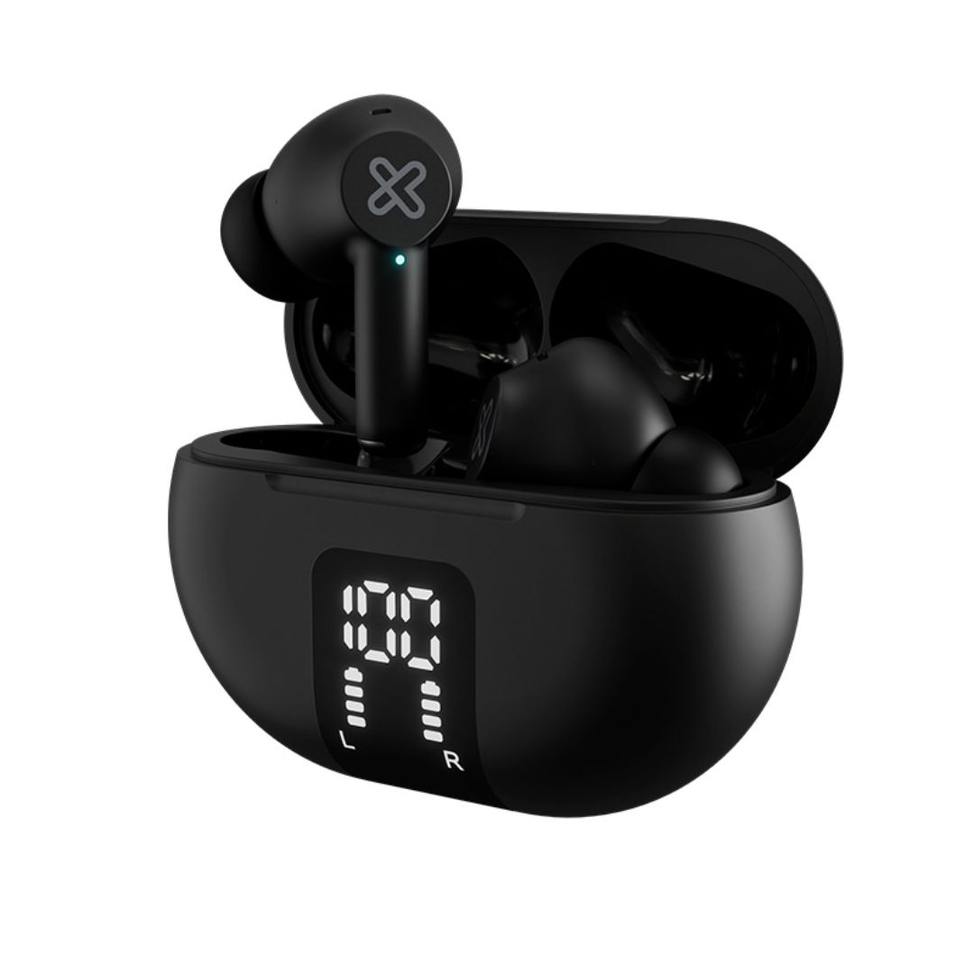 Klip Xtreme Earbuds Wireless EdgeBuds Black - KTE-755BK