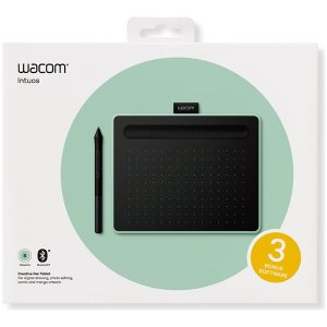 Wacom Intuos Creative Pen Small - digitizer - USB, Bluetooth - pistachio green