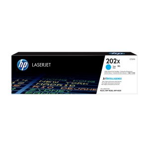 HP 202X - High Yield - cyan - original - LaserJet - toner cartridge (CF501X)