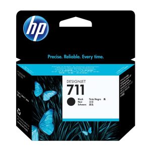 HP 711 - black - original - ink cartridge