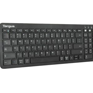 Targus - keyboard - QWERTY - US - black - antimicrobial Input Device