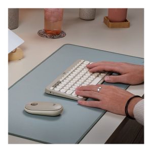 Logitech K380 Multi-Device Bluetooth Wireless Keyboard - Sand - keyboard - sand Input Device