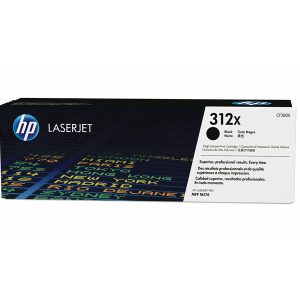 HP 312X - High Yield - black - original - LaserJet - toner cartridge (CF380X)