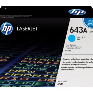 HP 643A - cyan - original - LaserJet - toner cartridge (Q5951A)