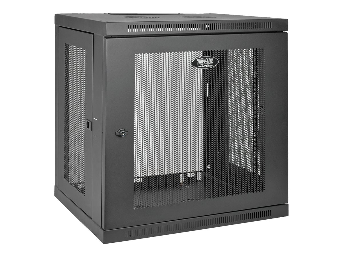 Eaton Tripp Lite Series 12U Wall Mount Rack Enclosure Server Cabinet w/ Door & Side Panels - rack - 12U - Image 8