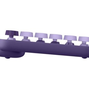 Logitech POP Keys Wireless Mechanical Keyboard with Customizable Emoji Keys - Cosmos - keyboard - cosmos Input Device