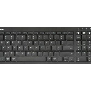 Targus - keyboard - QWERTY - US - black - antimicrobial Input Device