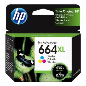 HP 664XL - High Yield - color (cyan, magenta, yellow) - original - Ink Advantage - ink cartridge