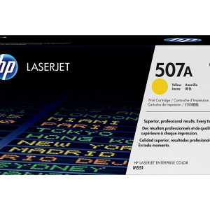 HP 507A - yellow - original - LaserJet - toner cartridge (CE402A)
