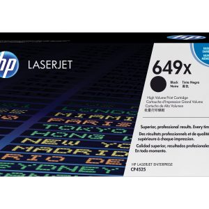 HP 649X - High Yield - black - original - LaserJet - toner cartridge (CE260X)
