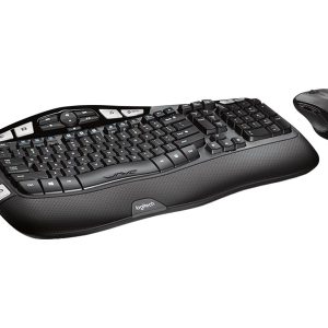 Logitech Wireless Wave Combo MK550 - keyboard and mouse set - English Input Device