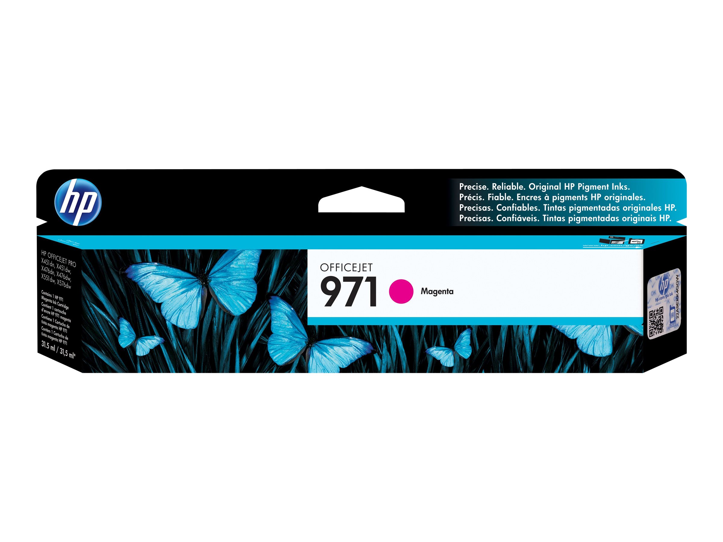 HP 971 - magenta - original - Officejet - ink cartridge - Image 14