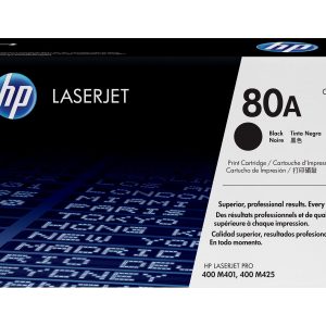 HP 80A - black - original - LaserJet - toner cartridge (CF280A)