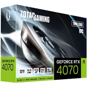 ZOTAC GAMING GeForce RTX 4070 Twin Edge OC - graphics card - GeForce RTX 4070 - 12 GB