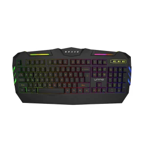 Unno Tekno Brave BRV82 - Keyboard & Mouse Combo For Gaming -  KB6782BK