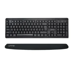 Unno Tekno Keyboard Wrist Gel Pad - MP6006BK