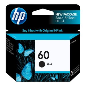 HP 60 - black - original - ink cartridge