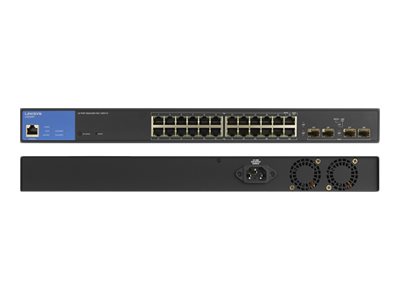 Linksys LGS328PC - switch - 24 ports - managed - TAA Compliant - Image 6