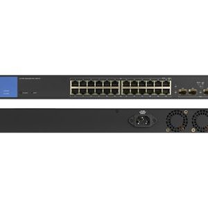 Linksys LGS328PC - switch - 24 ports - managed - TAA Compliant