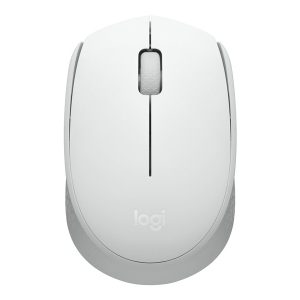 Logitech M170 Wireless Mouse, Ambidextrous, Off-white - mouse - 2.4 GHz - off-white