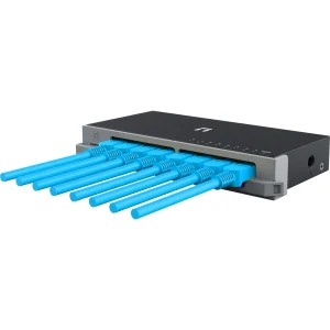 Netis - 8Port 10/100 switch with safety lock - ST108D