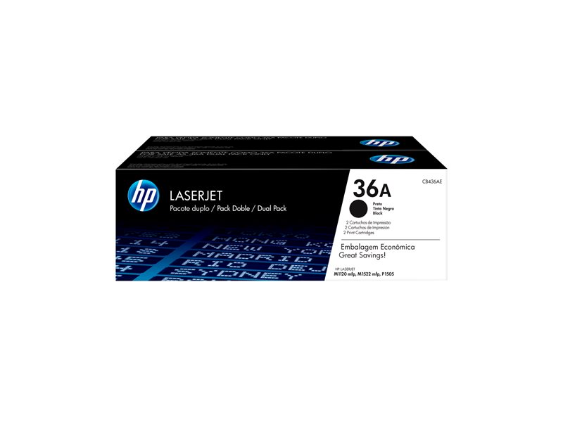 HP 36A - black - original - LaserJet - toner cartridge (CB436A) - Image 11