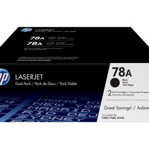 HP 78A - 2-pack - black - original - LaserJet - toner cartridge (CE278AD)