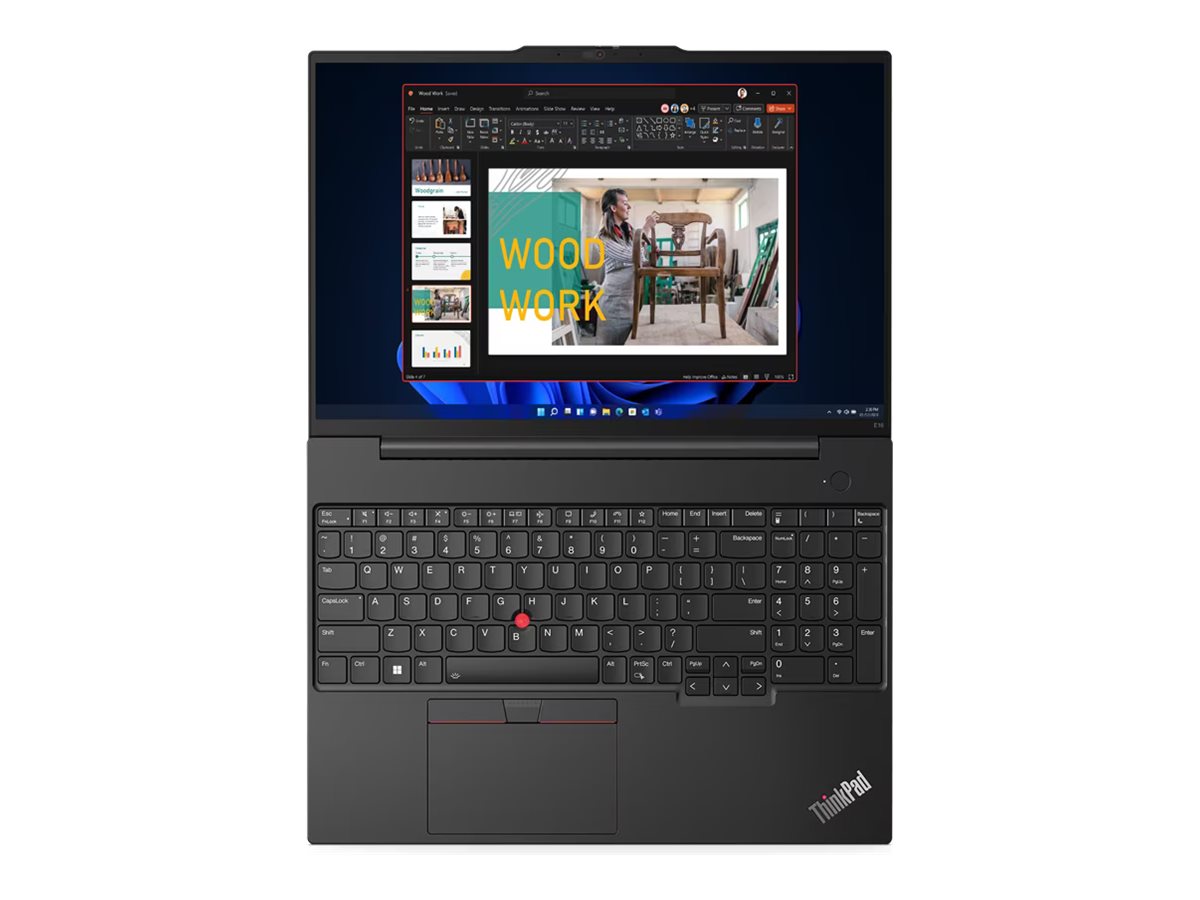 Lenovo ThinkPad E16 Gen 1 - 16" - AMD Ryzen 7 - 7730U - 16 GB RAM - 512 GB SSD - US - Image 6