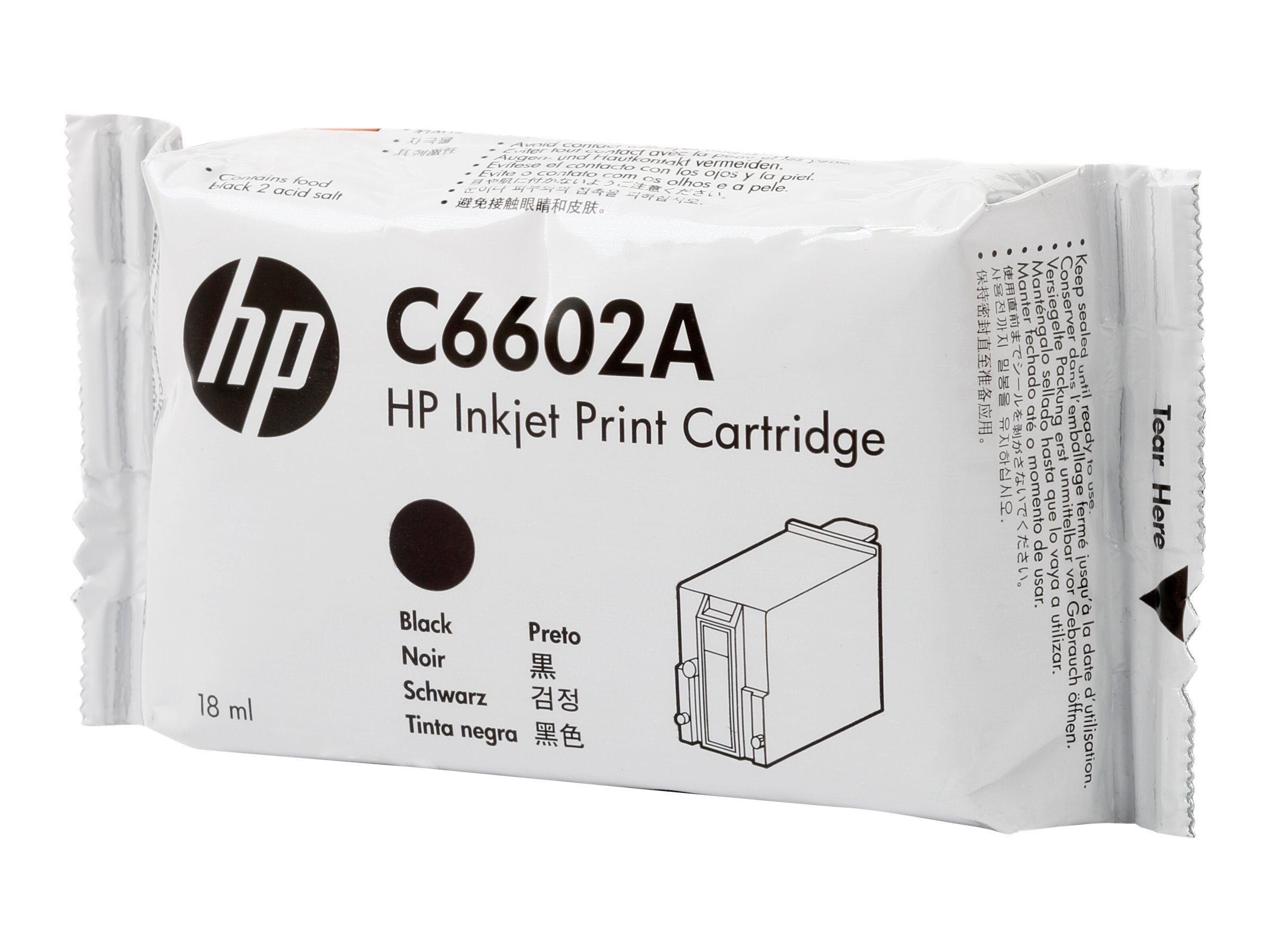 HP - black - compatible - ink cartridge