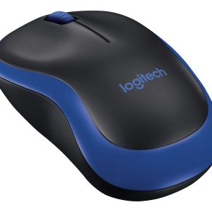 Logitech M185 - mouse - 2.4 GHz - blue