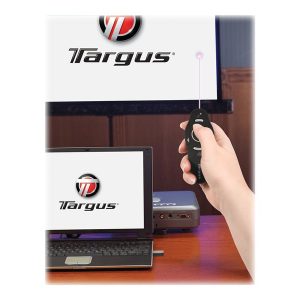 Targus Wireless Presenter with Laser Pointer presentation remote control - black