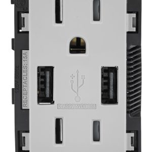 Leviton Receptacle T5632-0GY