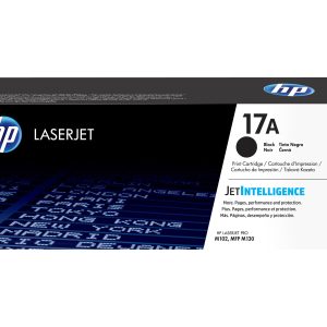 HP 17A - black - original - LaserJet - toner cartridge (CF217A)