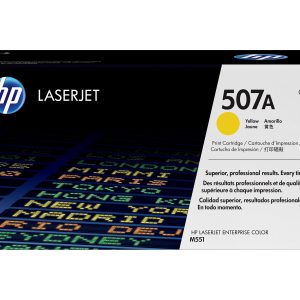 HP 507A - yellow - original - LaserJet - toner cartridge (CE402A)