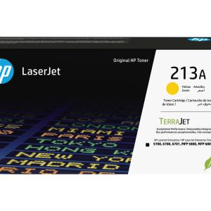 HP 213A - yellow - original - LaserJet - toner cartridge (W2132A)