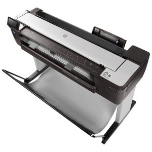 HP DesignJet T830 - 24" multifunction printer - color - ink-jet - 24.02 in x 109.06 in (original) - Roll (24 in) (media) - up to 0.4 min/page (printing) - Gigabit LAN, Wi-Fi(n)