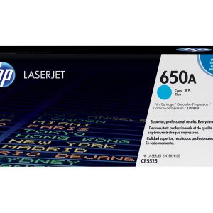 HP 650A - cyan - original - LaserJet - toner cartridge (CE271A)