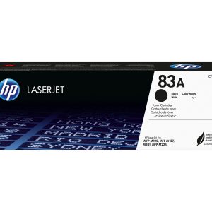HP 83A - black - original - LaserJet - toner cartridge (CF283A)