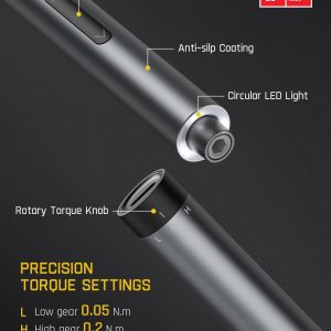 Fanttik E1 Max 3.7V Mini Electric Screwdriver 50-in-1