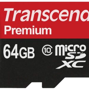 Transcend High Endurance - flash memory card - 64 GB - microSDXC