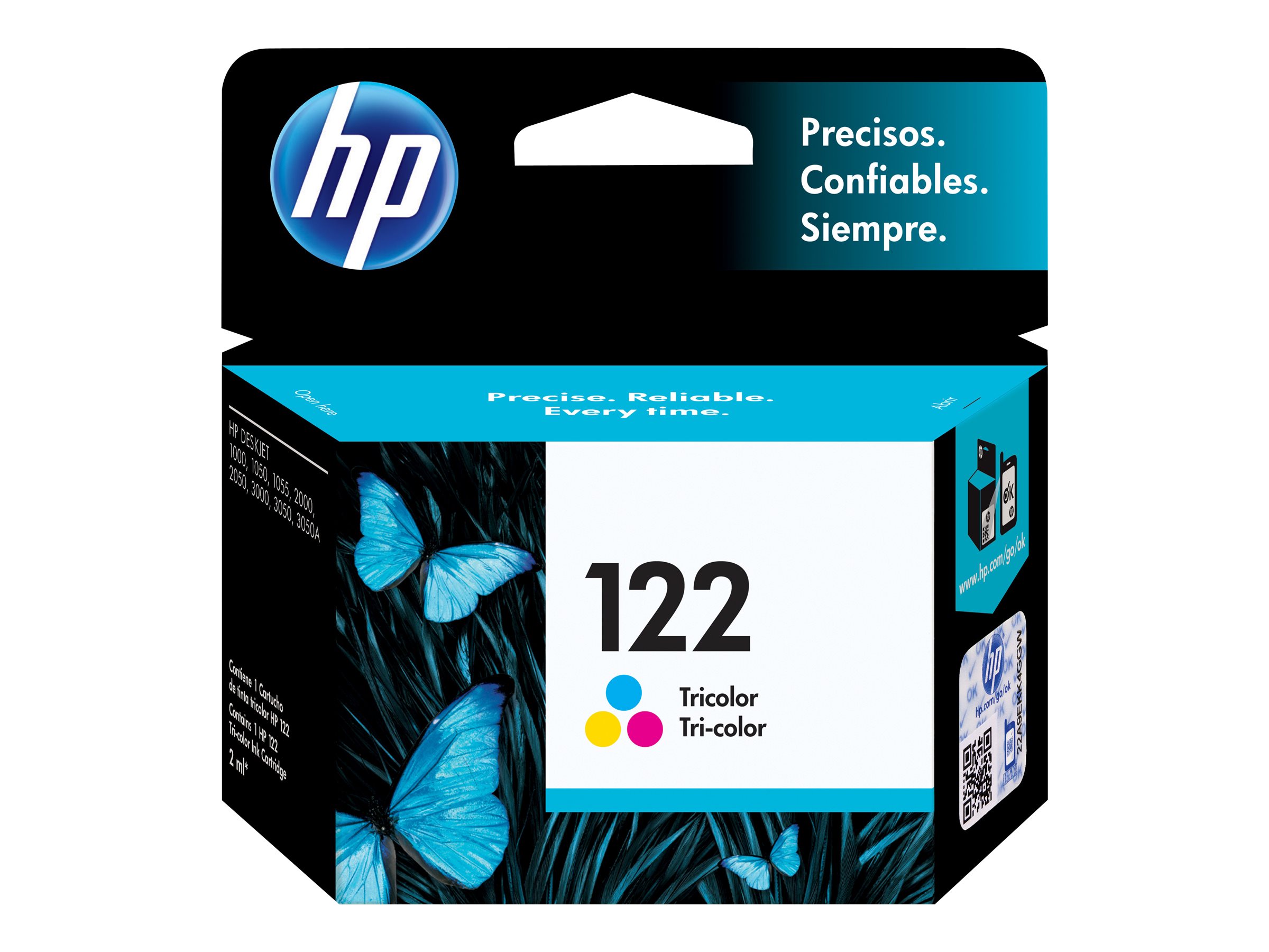 HP 122 - yellow, cyan, magenta - original - ink cartridge - Image 17