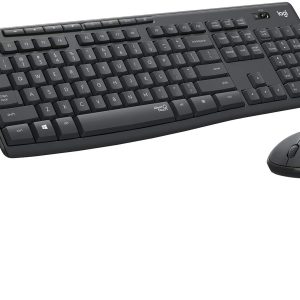 Logitech MK295 Silent - keyboard and mouse set - graphite Input Device
