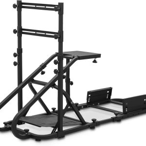 MoniBloom - Racing Simulator Cockpit Wheel Stand with TV Mount Stand