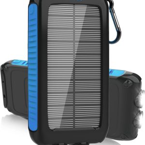 Nuynix Solar Charger  Power Bank 38800mAh