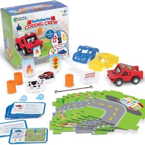 Switcheroo Coding Crew - 46pcs Stem Toys Kids Interactive Robot LER3108