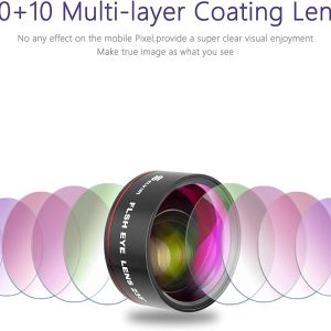 Selvim Phone Camera Lens - Phone Lens Kit 4 in 1