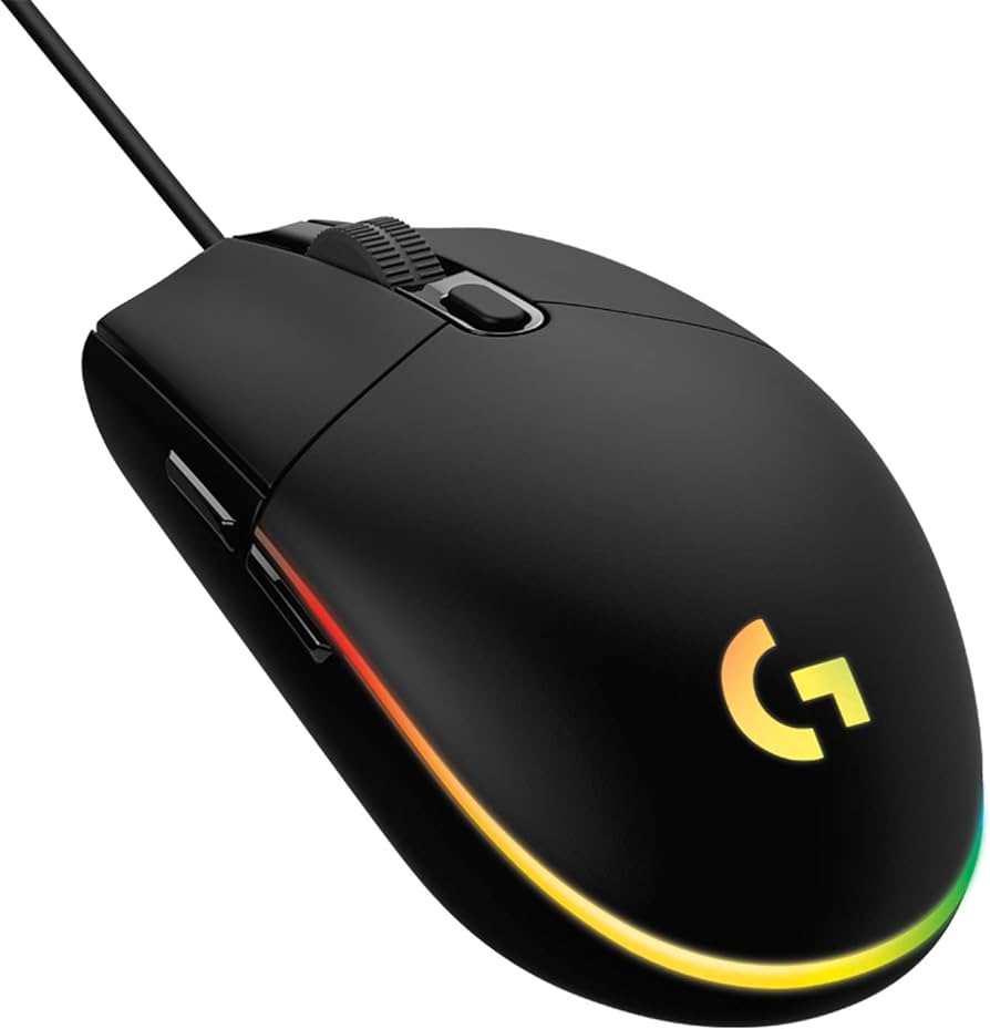 Logitech Gaming Mouse G203 LIGHTSYNC - mouse - USB - black - Image 2