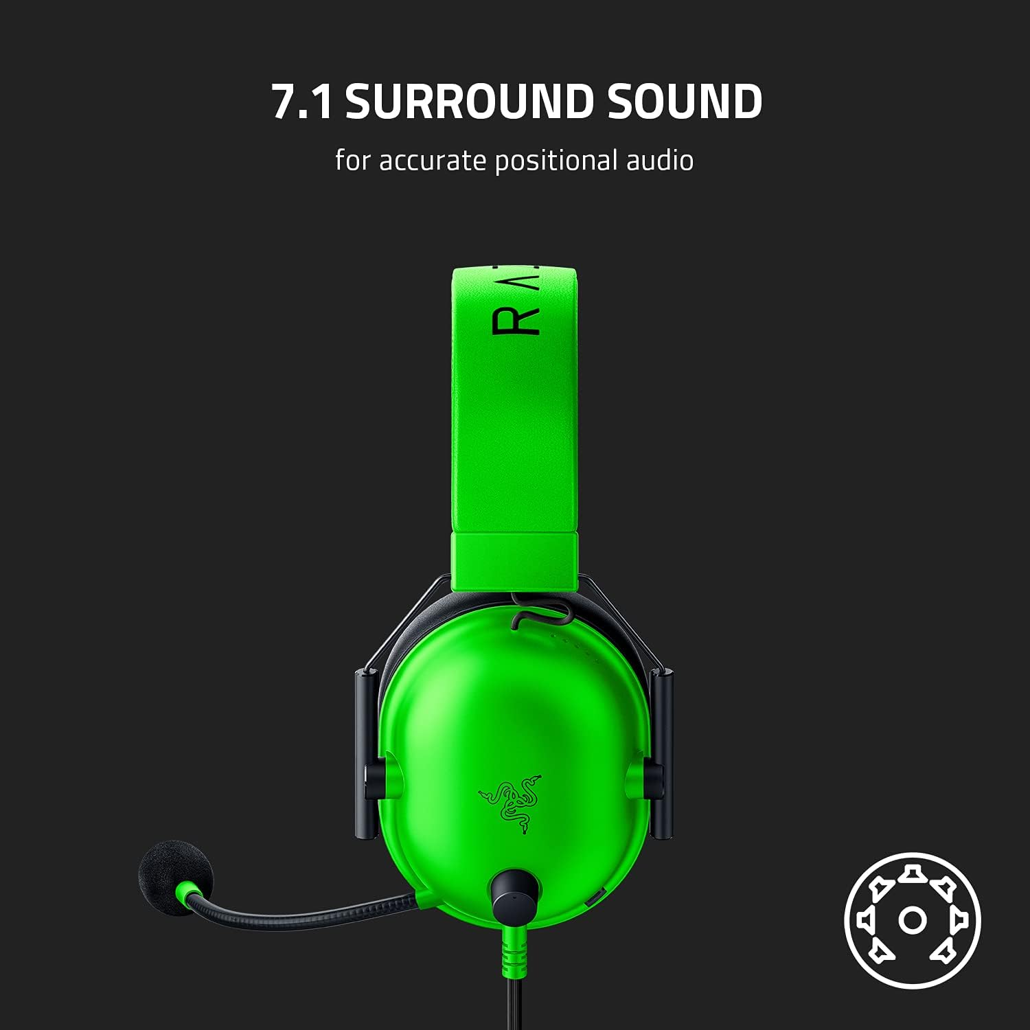 Razer BlackShark V2 X - headset - 3.5 mm jack - Image 3